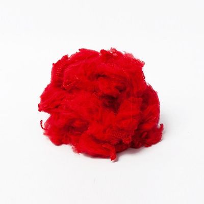 волокно полиэстера 0.5D 51mm синтетическое для пряжи закручивая наградной флуоресцеин