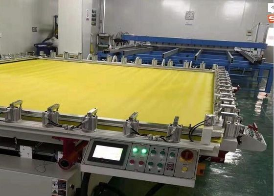 Алюминиевая рамка печатания экрана рамки с поверхностью сетки ровной