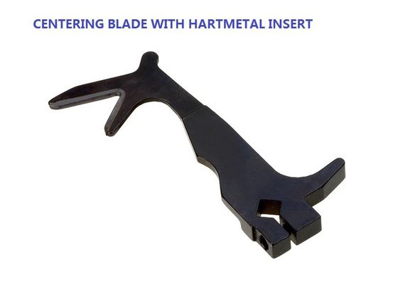 Центризующ Sulzer лезвия запасные части с Hartmetalinsert держат ровный соткать