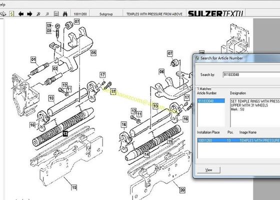 Установленный висок звенит давление верхнего Sulzer маячит запасные части с 31 колесом